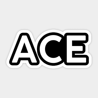 Ace Sticker